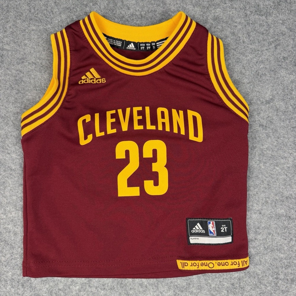 Authentic TODDLER LeBron James #23 Cleveland Cavaliers 2014 NBA Jersey 2T